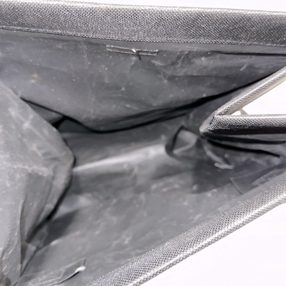 Black car fabric trash bag for back of seat - Picture 3 of 3